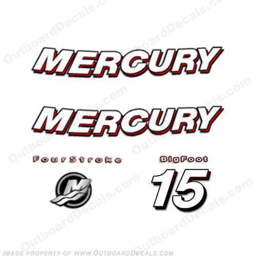Mercury 15 4-Stroke 2006 - Pick Style! 15hp, 15 hp, 15 horsepower, fourstroke , four stroke, 15, 4stroke, 4-stroke, 4 stroke, four-stroke, INCR10Aug2021