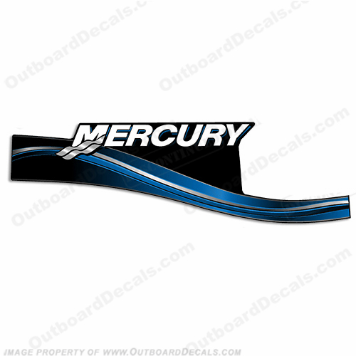 Mercury Right Side ELPTO 2005 Decal - Blue INCR10Aug2021