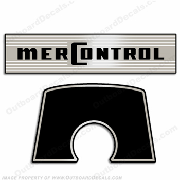 Mercury Single Lever Control Box Decals - Type A INCR10Aug2021
