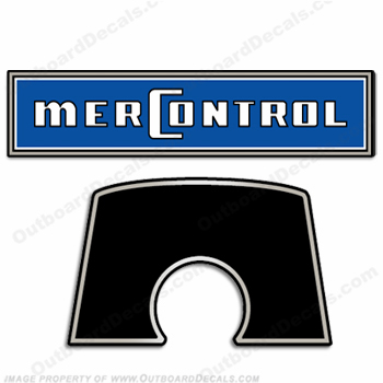 Mercury Single Lever Control Box Decals - Type B INCR10Aug2021