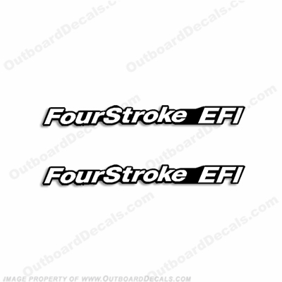Mercury "Fourstroke EFI" Decals (Set of 2) INCR10Aug2021