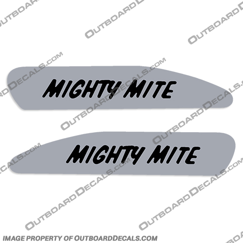 Neptune Mighty Mite Outboard Motor Decals - Set of 2 Mighty, Mite, Outboard, Motor, Decal, Decals, Set, of, two, 2, neptune
