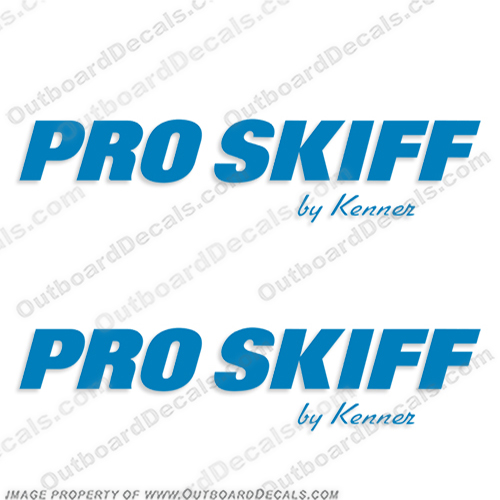 Pro Skiff by Kenner Boat Decals (Set of 2)  boat, logo, decal, capacity, plate, sticker, decal, regulation, coast, guard, warning, fuel, gas, diesel, safety, INCR10Aug2021