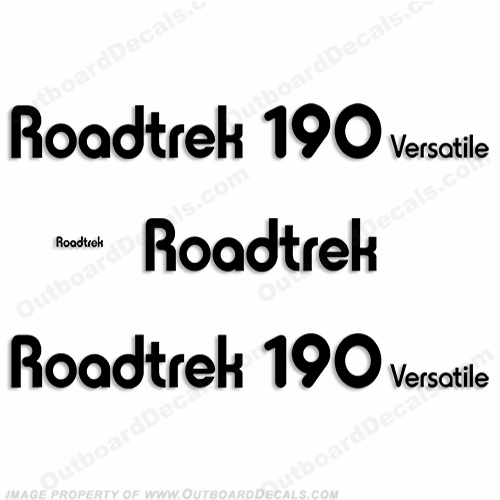 RoadTrek 190 Versatile RV Decals - Any Color! RoadTrek, 190, Versatile, RV, Decal, Decals, Any, Color, Any Color,