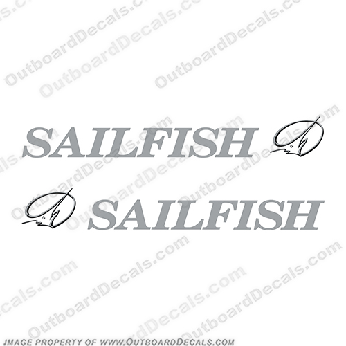 Sailfish Boat Logo Decals 36" sailfish, boats, logo, new, 36, inch sail, fish, decal, sticker, kit, set, 