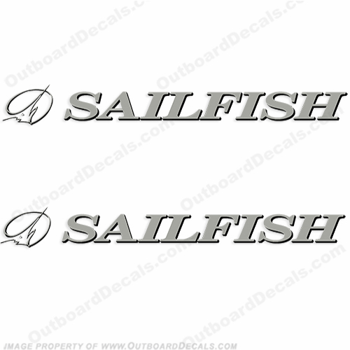 Sailfish Boat Logo Decals INCR10Aug2021