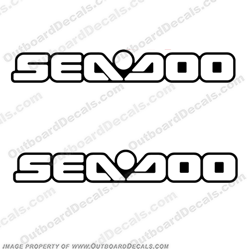 Sea-Doo Spark 2015 PWC "SEADOO" Side Decals  (set of 2) sea, doo, spark, 2015, watercraft, jet, ski, wave, runner, decal, sticker, kit, set, seadoo, INCR10Aug2021