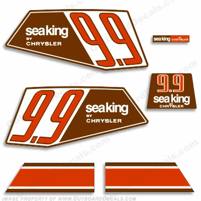 Sea King 1986 9.9HP Decals INCR10Aug2021
