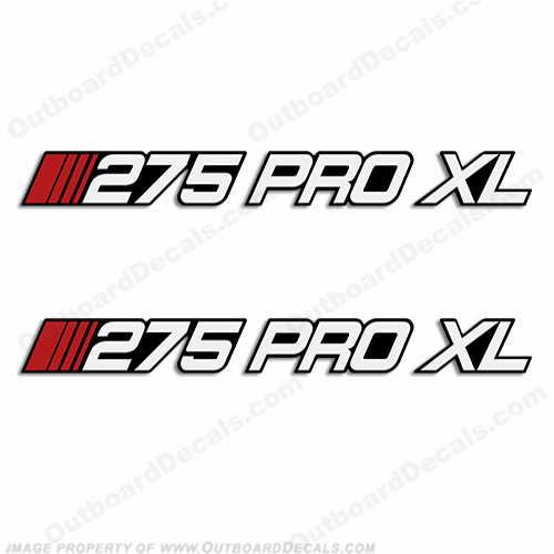Stratos 275 Pro XL Boat Decals (Set of 2) INCR10Aug2021