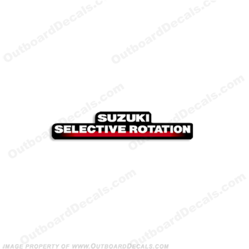 Suzuki "Selective Rotation" Decal selective, rotation, selective rotation, selectiverotation, INCR10Aug2021