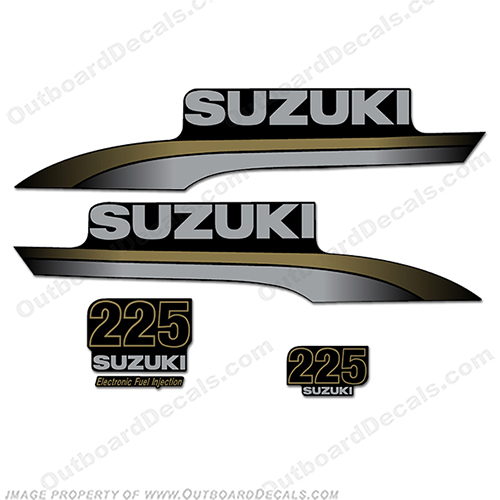 Badge Suzuki Logo S Gold - Eazymall