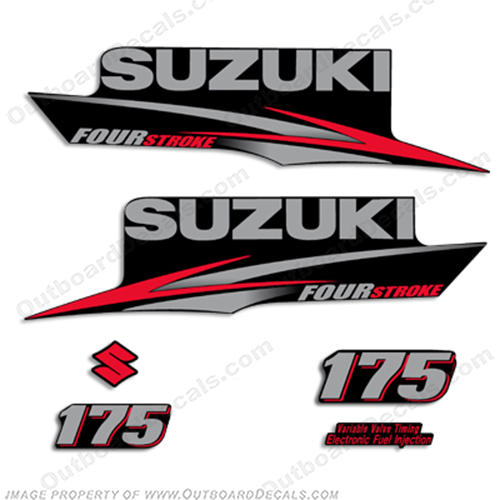 Suzuki 175hp DF175 Decal Kit - 2010+ INCR10Aug2021