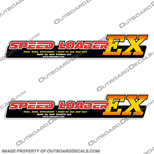 Speed Loader EX Trailer Decals Speed, Loader, EX, Trailer, Decal, Decals