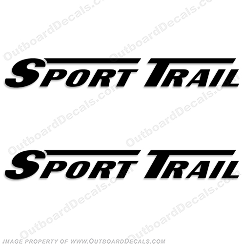Sport Trail Boat Trailer Decals (Set of 2) - Any Color! sporttrail, sport-trail, sportrail, sport trail, sport, trail, INCR10Aug2021