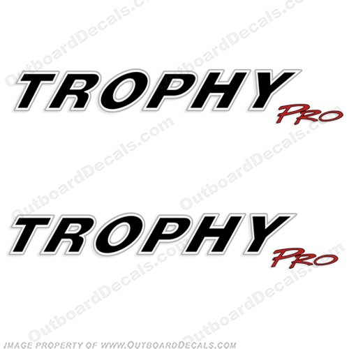 Trophy Pro Boats Logo Decal (Set of 2) INCR10Aug2021