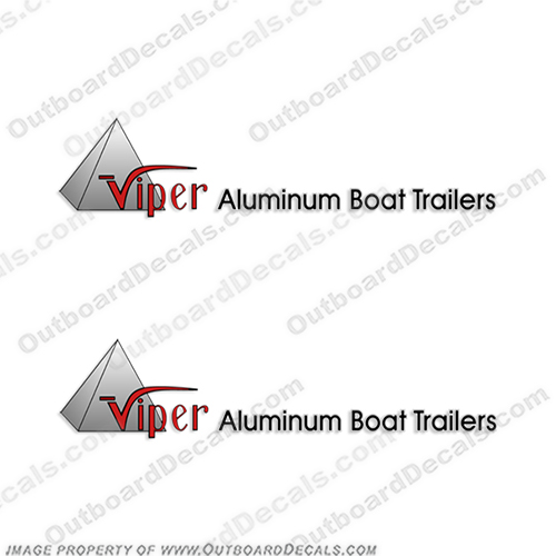 Viper Aluminum Boat Trailer Decals viper, decals, aluminum, boat, trailer, stickers