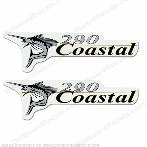 Wellcraft Coastal 290 Logo Boat Decals (Set of 2) INCR10Aug2021