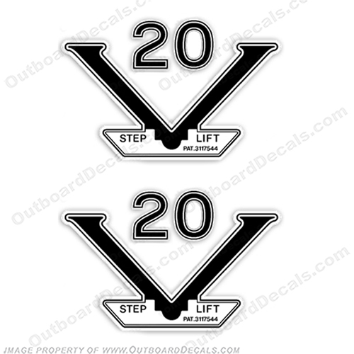 Wellcraft V20 Step Lift Decal INCR10Aug2021
