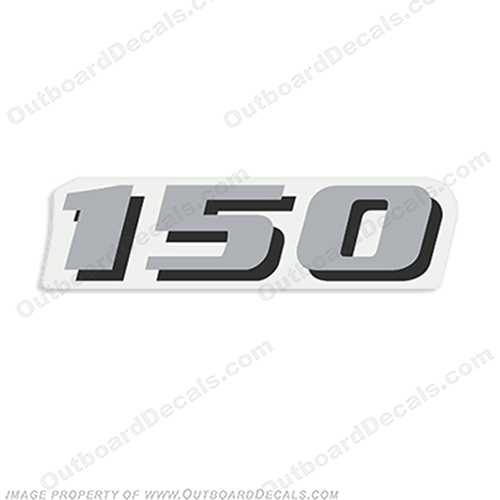 Yamaha Single "150" 2013+ Style Decal - Rear INCR10Aug2021