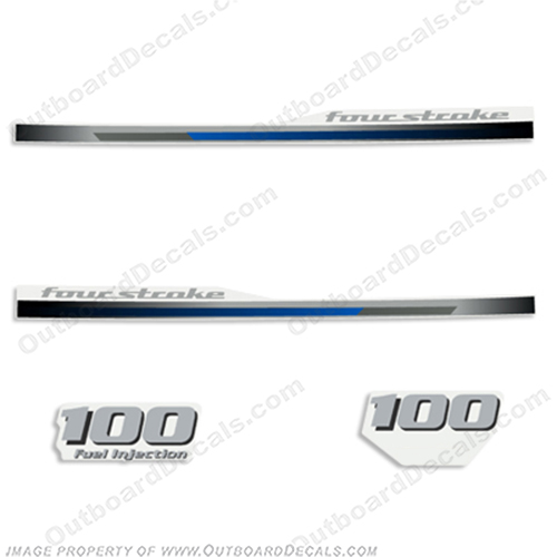 Yamaha 100hp Decals - 2013+ 100, INCR10Aug2021